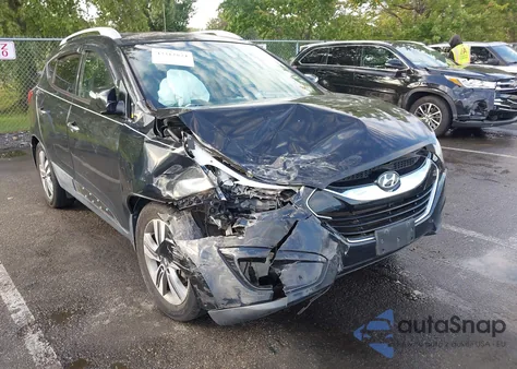 2015 Hyundai Tucson Limited z USA, uszkodzony, nr VIN KM8JUCAG8FU061177